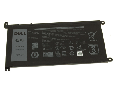 Dell Inspiron 13, 15 laptop akkumulátor WDX0R notebook akkumulátor